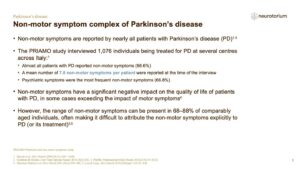 Parkinsons Disease - Non-Motor Symptom Complex and Comorbidities - slide 2